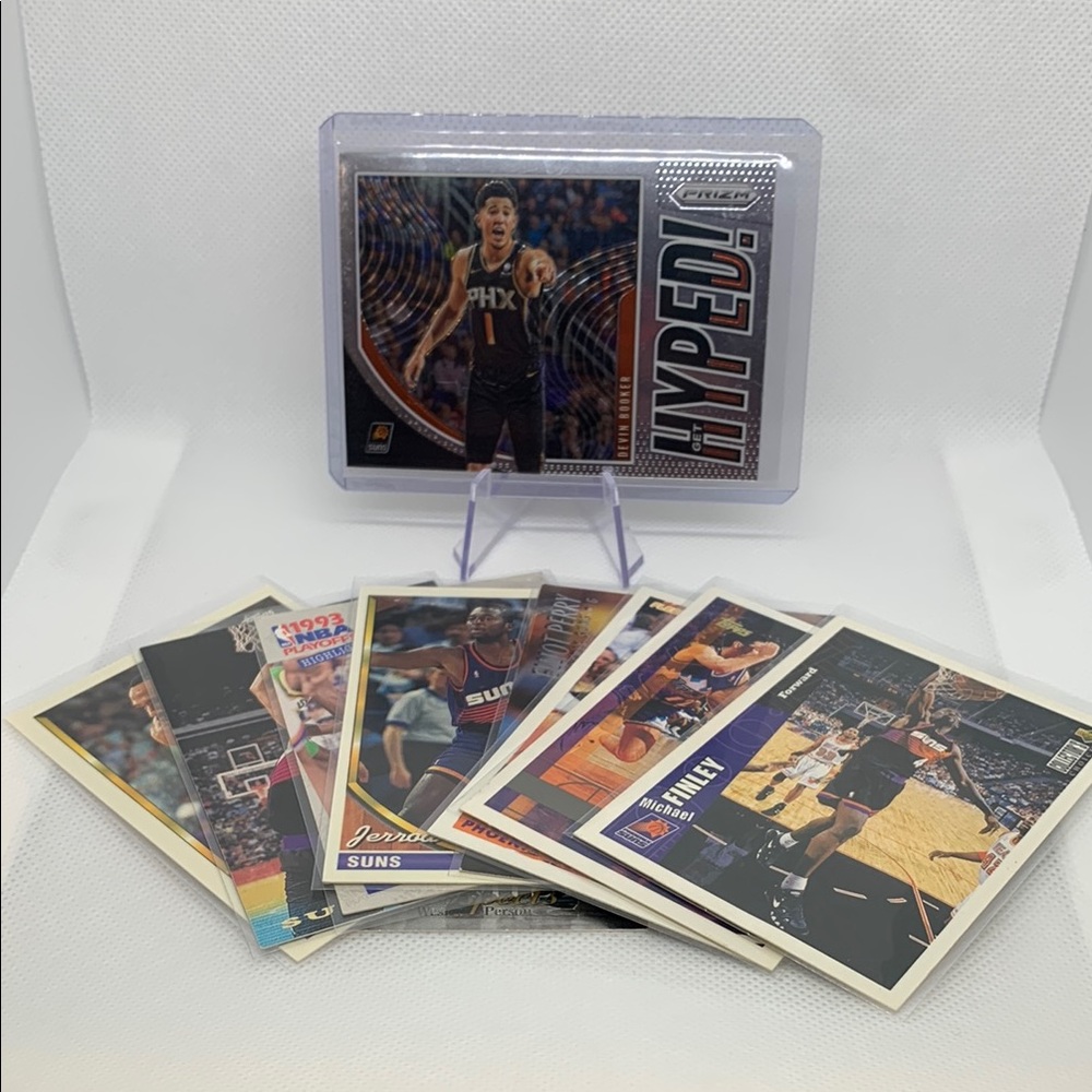Phoenix Suns NBA Basketball 10 Card Lot Devin Booker Wesley Person Mike Finley